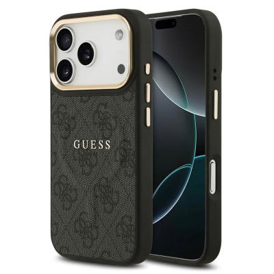 GUESS  Coque MagSafe Classic avec logo 4G Apple iPhone 17 Pro - Noir