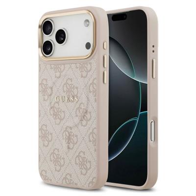 GUESS  Coque MagSafe Classic avec logo 4G Apple iPhone 17 Pro - Rose
