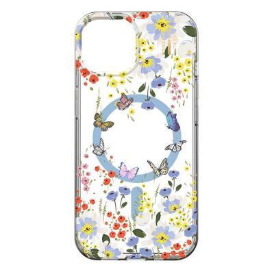 IDEAL OF SWEDEN  Coque Clear MagSafe Apple iPhone 13 / 14 / 15 / 16e - Artistic Garden