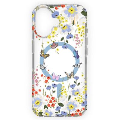 IDEAL OF SWEDEN  Coque Clear MagSafe Apple iPhone 16 - Artistic Garden
