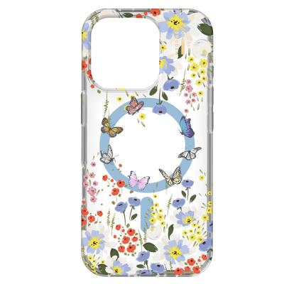 IDEAL OF SWEDEN  Coque Clear MagSafe Apple iPhone 16 Pro Max - Artistic Garden