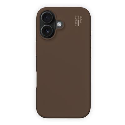 IDEAL OF SWEDEN  Coque en silicone avec MagSafe Apple iPhone 16 - Mocha Mousse