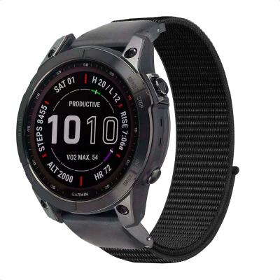 imoshion Bracelet QuickFit&reg; en nylon Garmin Watch  20 mm aansluiting - Noir