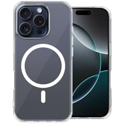 IMOSHION Coque pour iPhone 16 Pro Max en silicone Transparent