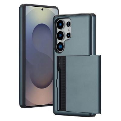 IMOSHION Coque pour Samsung Galaxy S25 Ultra Plastique Bleu fonc&eacute;