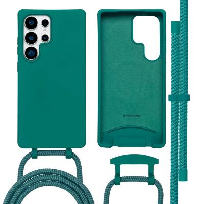 IMOSHION Coque pour Samsung Galaxy S25 Ultra en silicone Vert
