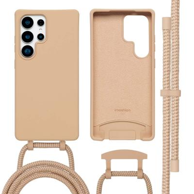 IMOSHION Coque pour Samsung Galaxy S25 Ultra en silicone Beige