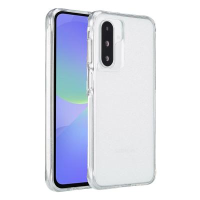 IMOSHION  Coque arri&egrave;re Transparente Paillet&eacute;e Samsung Galaxy A36 / A56 - Argent