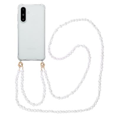 IMOSHION Coque pour Samsung Galaxy A36 Plastique Perles Cours
