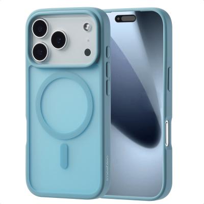 IMOSHION  Coque Color Guard avec MagSafe pour Apple iPhone 17 Pro - Bleu clair - Neuf