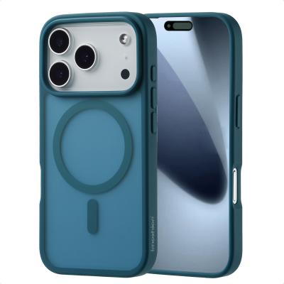 IMOSHION  Coque Color Guard avec MagSafe Apple iPhone 17 Pro - Bleu fonc&eacute;