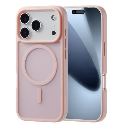IMOSHION  Coque Color Guard avec MagSafe pour Apple iPhone 17 Pro - Rose clair - Neuf