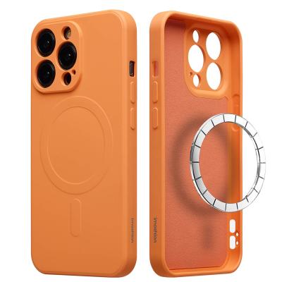 IMOSHION  Coque Couleur avec MagSafe Apple iPhone 13 Pro - Neon Orange