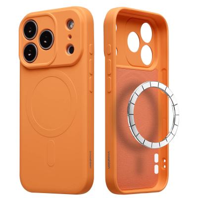IMOSHION  Coque Couleur avec MagSafe pour Apple iPhone 17 Pro - Neon Orange - Neuf