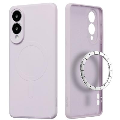 IMOSHION Coque pour Samsung Galaxy S25 Edge TPU Violet