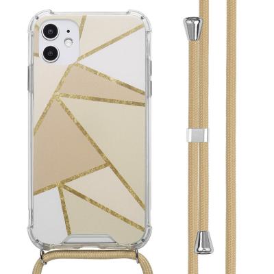 IMOSHION Coque pour iPhone 11 Plastique Beige Graphique