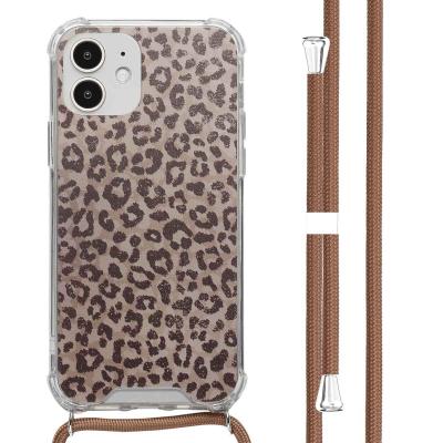 Coque pour iPhone 12, iPhone 12 Pro Plastique L&eacute;opard Mood