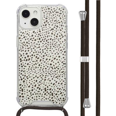 IMOSHION Coque pour iPhone 13 Plastique Desert Dots