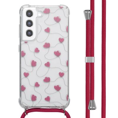IMOSHION Coque pour Samsung Galaxy S21 FE Plastique Rose