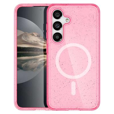 IMOSHION Coque Paillet&eacute;e avec MagSafe Samsung Galaxy S25 Plus Rose 