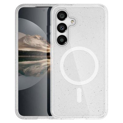 IMOSHION  Coque Paillet&eacute;e avec MagSafe Samsung Galaxy S25 Plus - Transparent