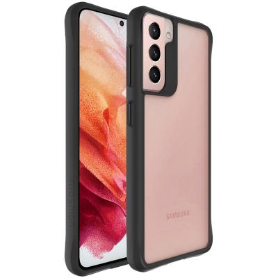 IMOSHION Coque pour Samsung Galaxy S21 Plastique Noir