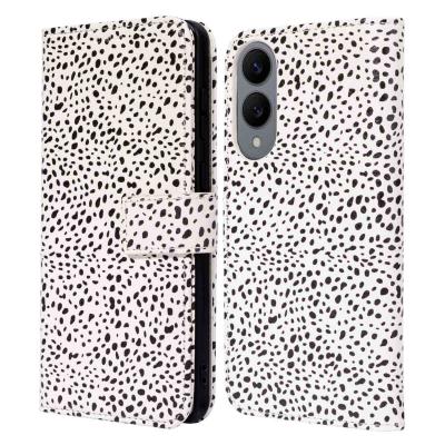 IMOSHION  &Eacute;tui de t&eacute;lephone portefeuille Design Samsung Galaxy S25 Edge - Desert Dots