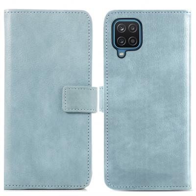 IMOSHION  &Eacute;tui de t&eacute;lephone portefeuille Samsung Galaxy A12 - Bleu clair