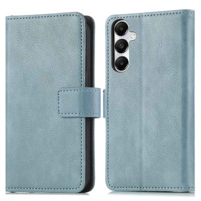 IMOSHION Coque adapt&eacute; &agrave; Samsung Galaxy A17 (5G) -  &Eacute;tui de t&eacute;lephone portefeuille - Bleu clair