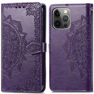 IMOSHION Coque pour iPhone 13 Pro Similicuir Jaune