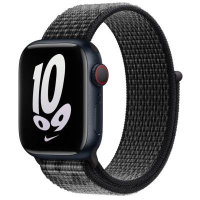 APPLE  41 Mm Nike Sport Loop Strap Gris