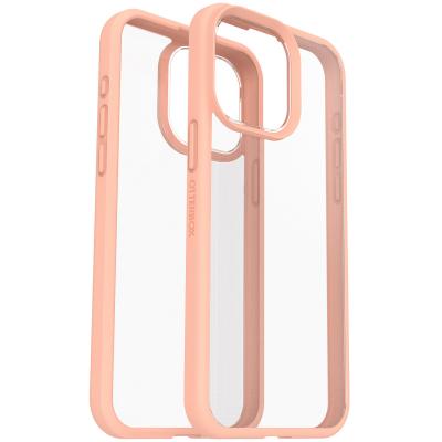 OTTERBOX  Coque arri&egrave;re React iPhone 15 Pro Max - Transparent / Peach