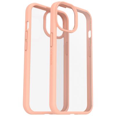 OtterBox Coque arri&egrave;re React iPhone 15 - Transparent / Peach