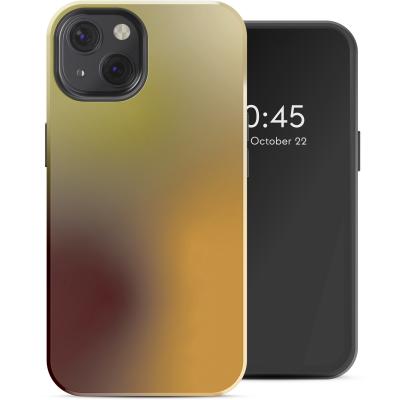 SELENCIA  Coque arri&egrave;re Vivid avec MagSafe Apple iPhone 13 - Gradient Olive Dust