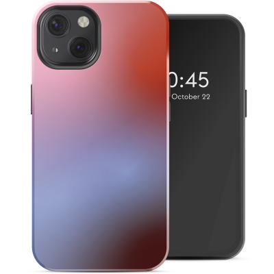 SELENCIA  Coque arri&egrave;re Vivid avec MagSafe Apple iPhone 13 - Gradient Soft Blush