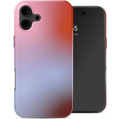 SELENCIA  Coque arri&egrave;re Vivid avec MagSafe Apple iPhone 16 - Gradient Soft Blush