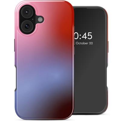 SELENCIA  Coque arri&egrave;re Vivid avec MagSafe Apple iPhone 17 - Gradient Soft Blush