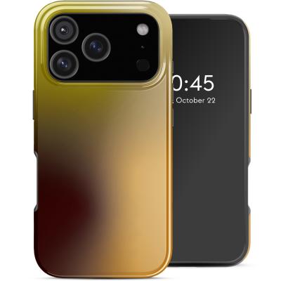SELENCIA  Coque arri&egrave;re Vivid avec MagSafe Apple iPhone 17 Pro - Gradient Olive Dust
