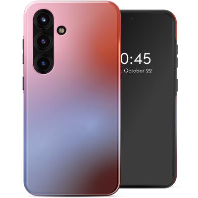 SELENCIA  Coque arri&egrave;re Vivid avec MagSafe Samsung Galaxy S25 - Gradient Soft Blush