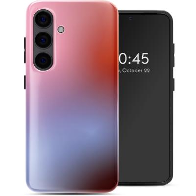 SELENCIA  Coque arri&egrave;re Vivid Samsung Galaxy S24 - Gradient Soft Blush