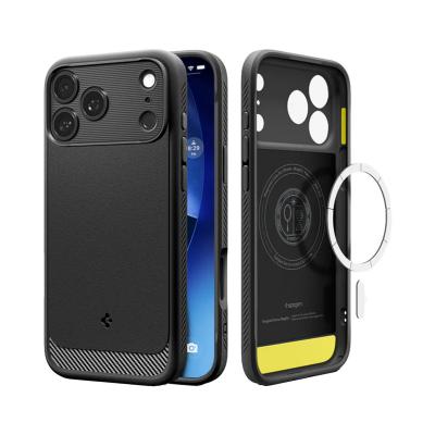 SPIGEN  Coque Rugged Armor MagSafe Apple iPhone 17 Pro - Matte Black