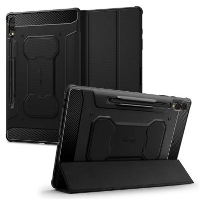 SPIGEN  Coque tablette Rugged Armor Pro Samsung Galaxy Tab S9 Plus - Noir