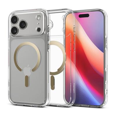 SPIGEN  Coque Ultra Hybrid MagSafe Apple iPhone 17 Pro Max - Clear Gold