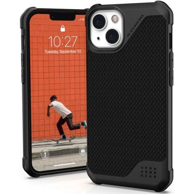 UAG Coque pour iPhone 13 Metropolis Kevlar Lite avec Coins antichocs Noir
