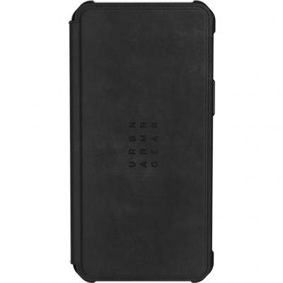 UAG Metropolis Leather - Coque iPhone 12 Pro Max En cuir - Noire