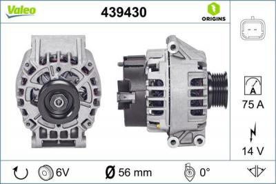 VALEO Alternateur NEW ORIGINAL PART 439430 