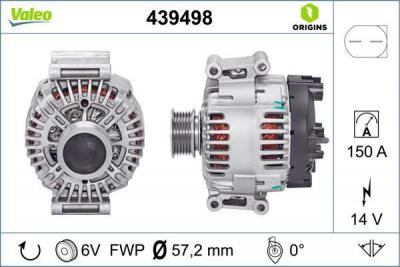 VALEO Alternateur  439498 (X1)