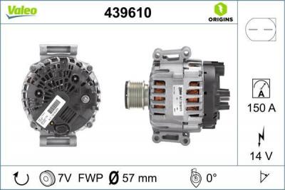 VALEO Alternateur NEW ORIGINAL PART 439610 