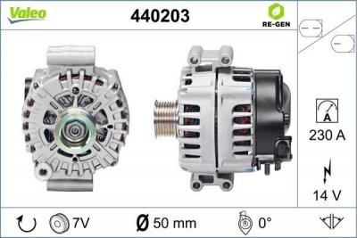 VALEO Alternateur REMANUFACTURED PREMIUM 440203 