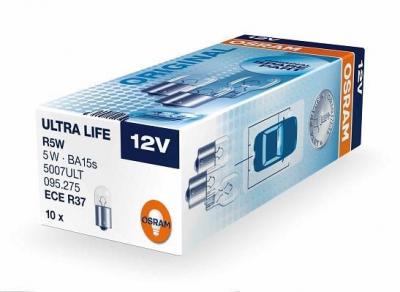 OSRAM  - 5007 BA15s 5Watt 12 Volt - 10 pi&egrave;ces dans une bo&icirc;te